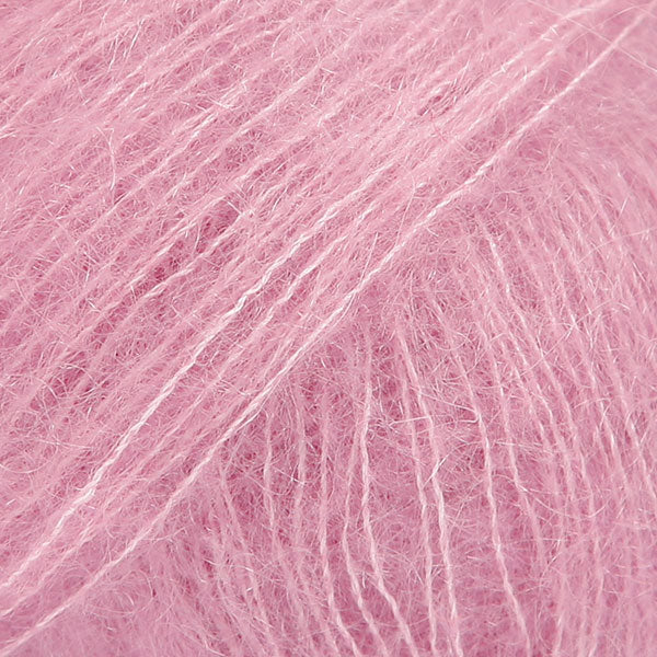 DROPS Kid-Silk 04 Gammelrosa – mohair- och silkesgarn