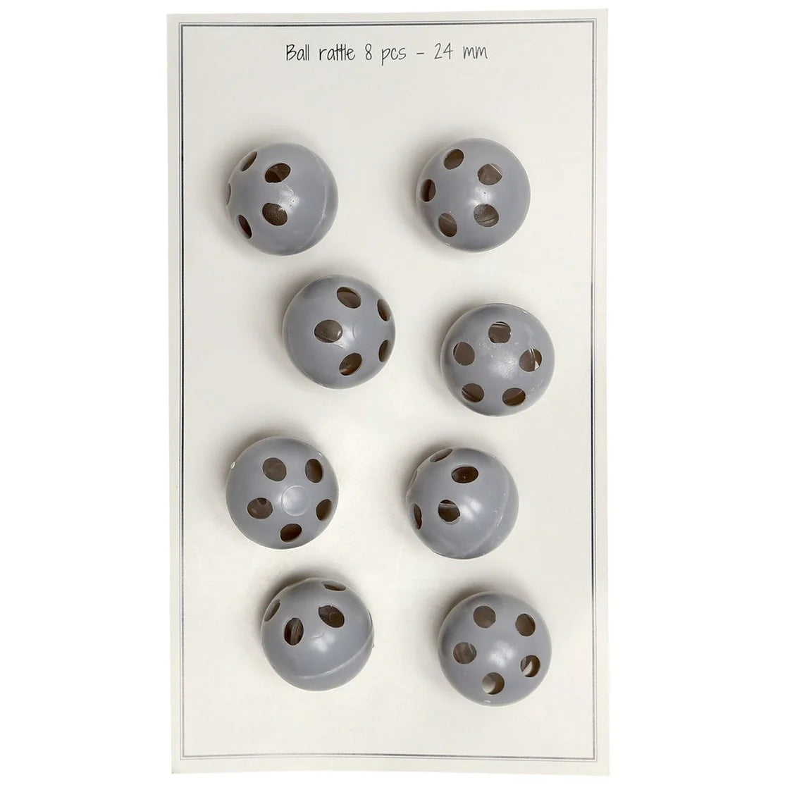 Rattle Balls - 6 pcs