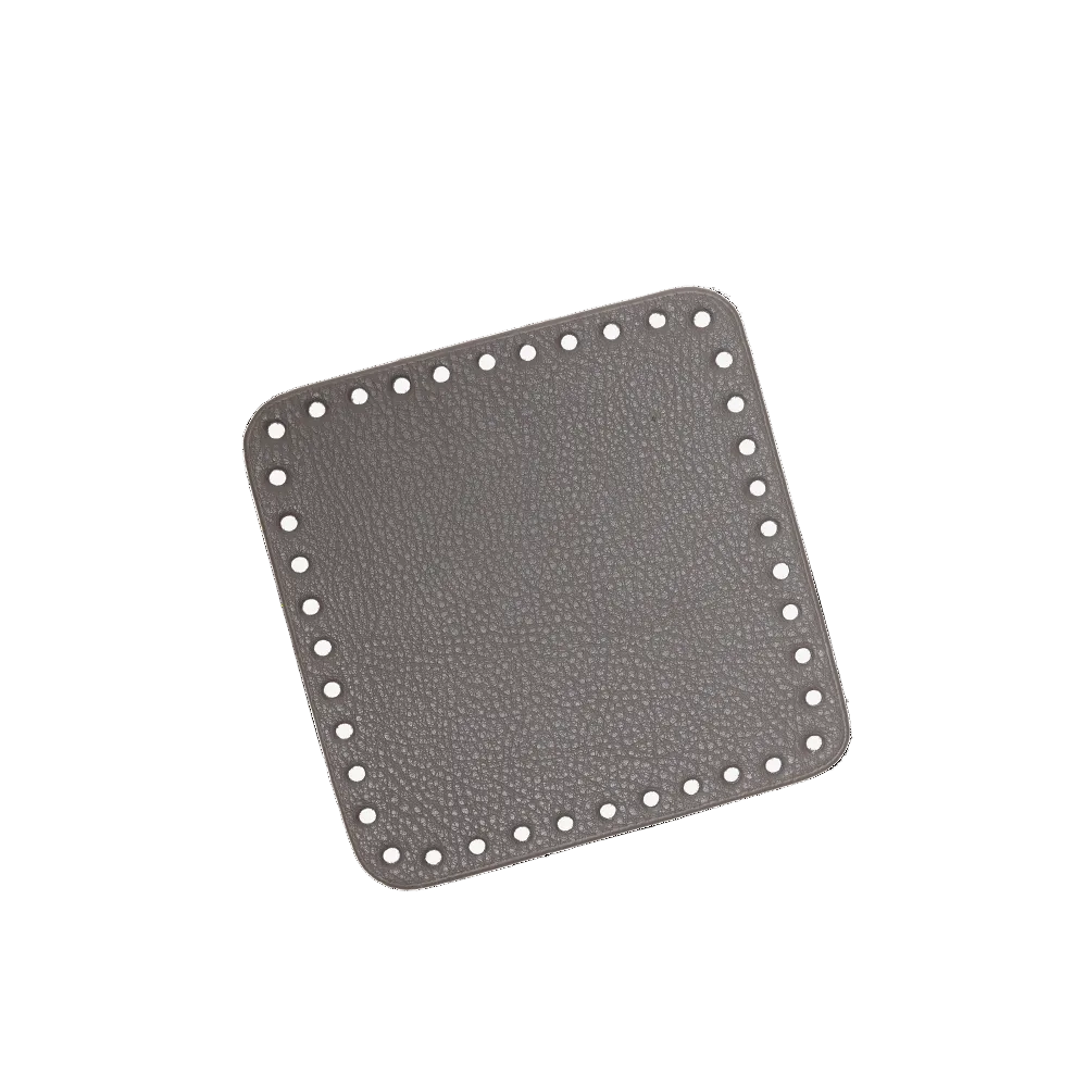 Fondo per borsa quadrato – 15 x 15 cm, grigio