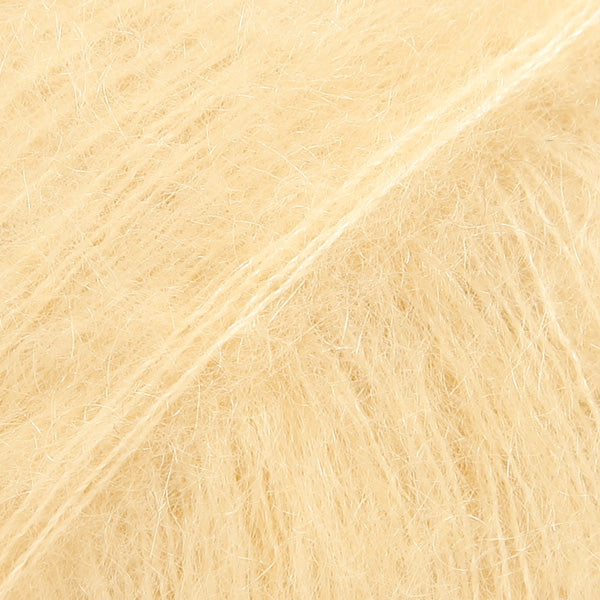 DROPS Kid-Silk 29 Vanilj – mohair- och silkesgarn