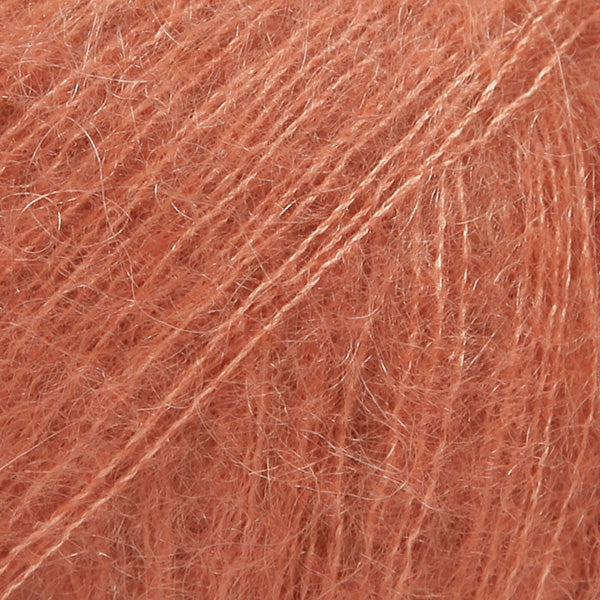 DROPS Kid-Silk 33 Rost – mohair- och silkesgarn