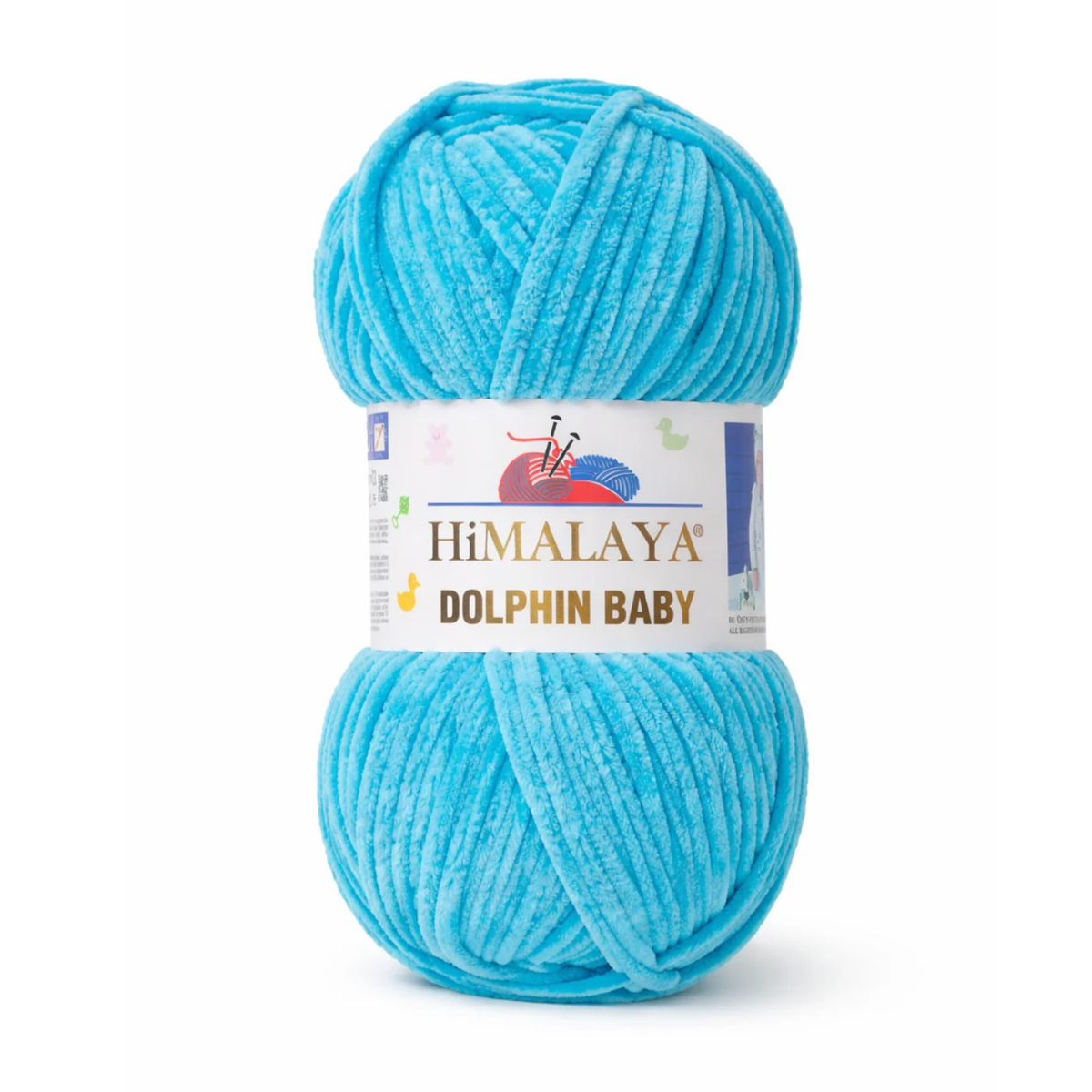 Himalaya Dolphin Baby 80315 Turquoise – plush chenille yarn