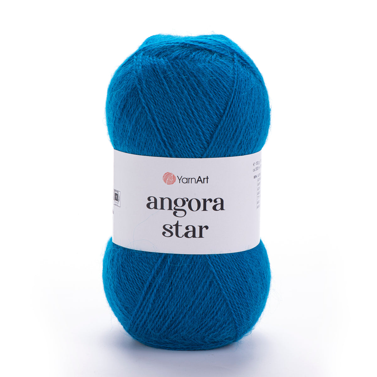 YarnArt Angora Star 545 Bleu abysse – fil duveteux acrylique et laine