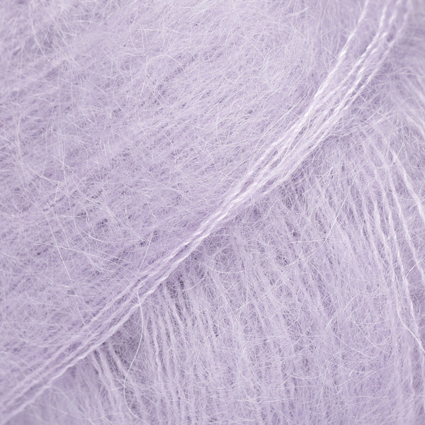 DROPS Kid-Silk 55 Dimmig syren – mohair- och silkesgarn