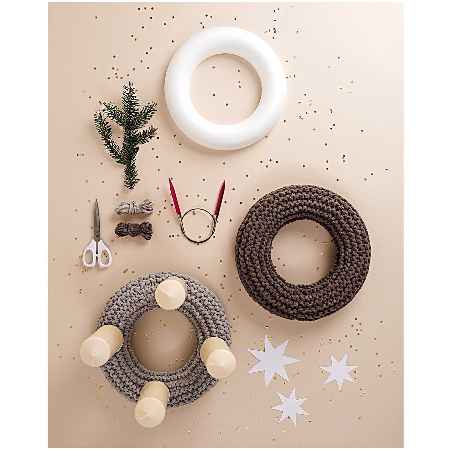 Rico Polystyrene Half Ring – Wreath Base