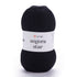 YarnArt Angora Star 585 Noir – fil duveteux acrylique et laine
