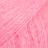 DROPS Kid-Silk 62 Jordgubbsglass – mohair- och silkesgarn