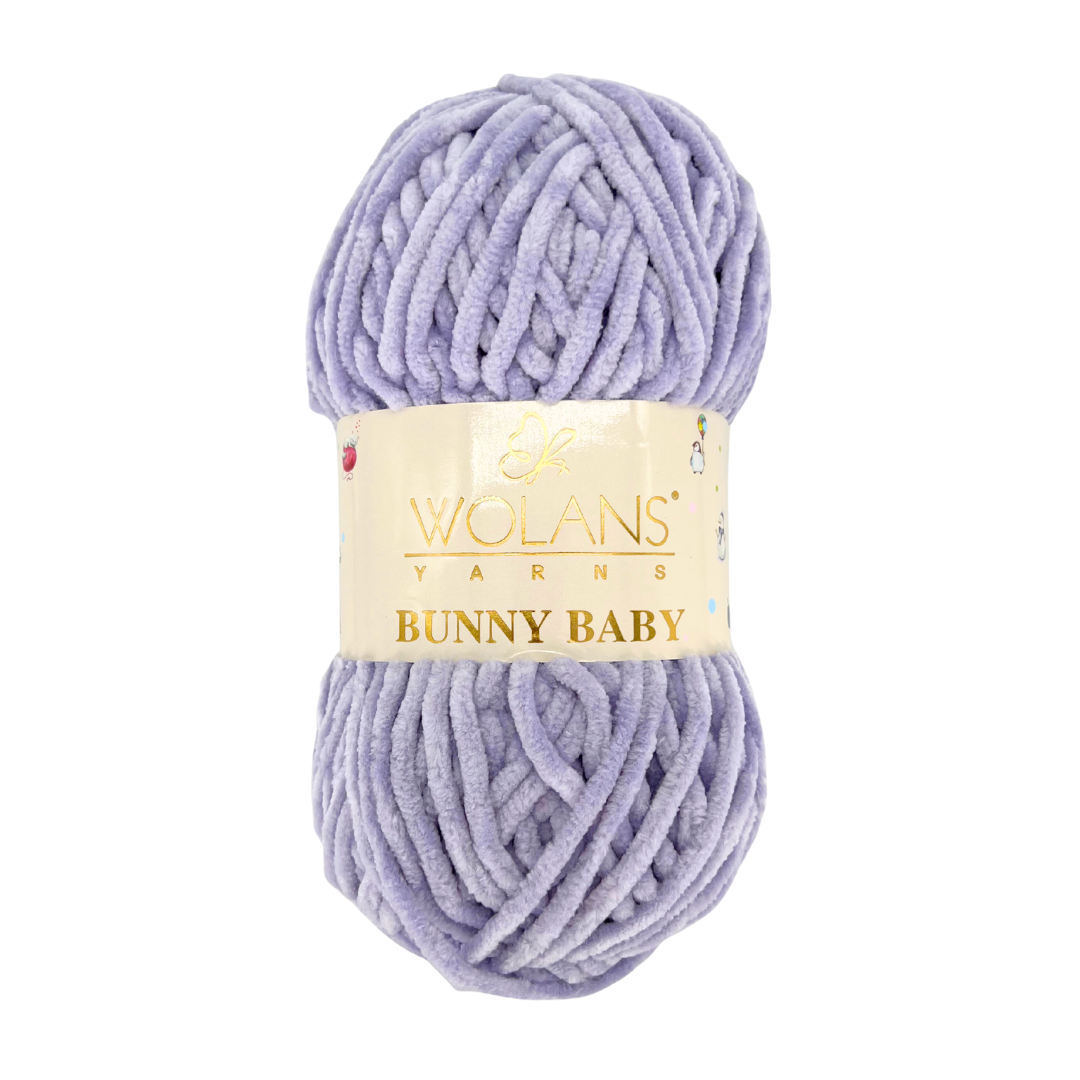 Wolans Bunny Baby 100-81 Levandų – pliušiniai siūlai