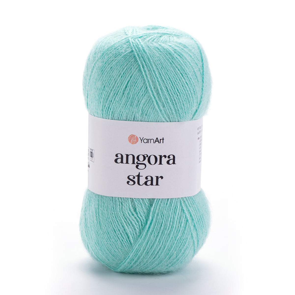 YarnArt Angora Star 841 Aqua – fil duveteux acrylique et laine