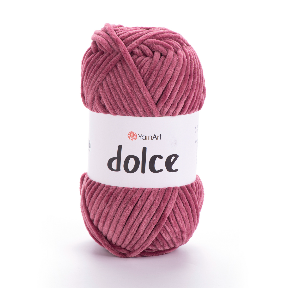 YarnArt Dolce 751 Plum – plush chenille yarn