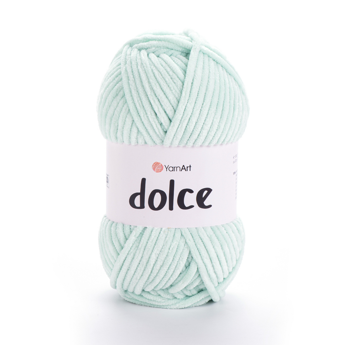 YarnArt Dolce 753 Seafoam – plush chenille yarn
