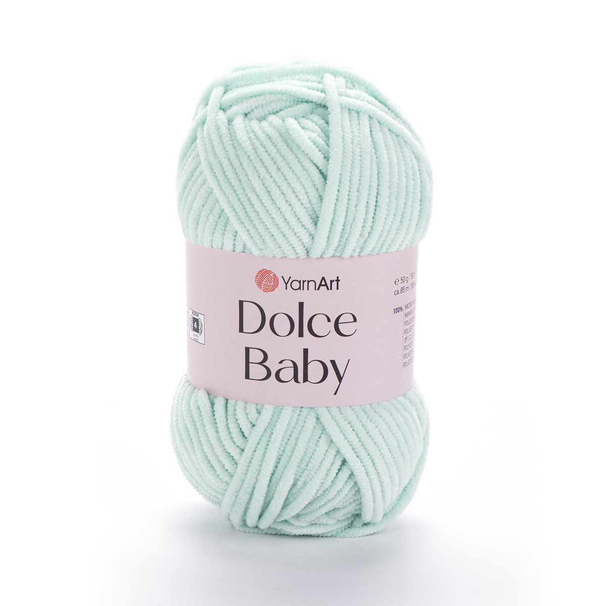 YarnArt Dolce Baby 753 Aqua – fil chenille fin