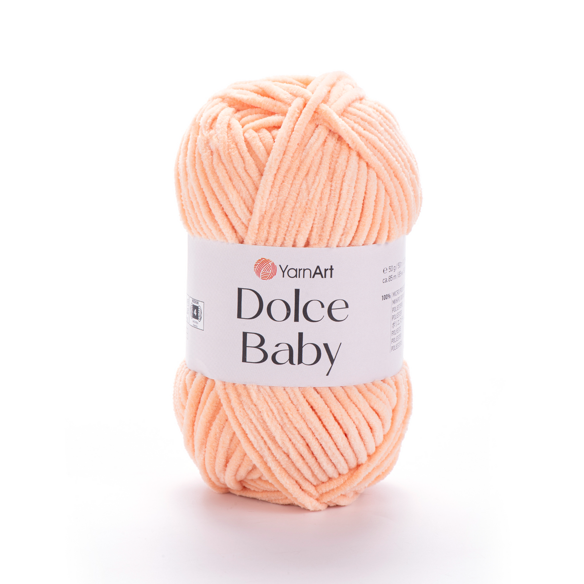 YarnArt Dolce Baby 773 Nude – fil chenille fin