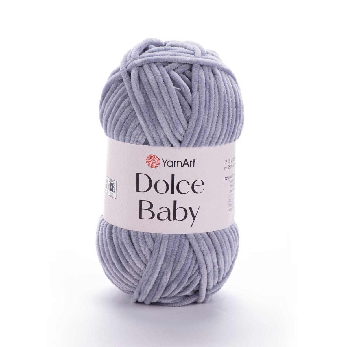 YarnArt Dolce Baby 782 Ardoise – fil chenille fin