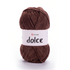 YarnArt Dolce 791 Dark Brown – plush chenille yarn