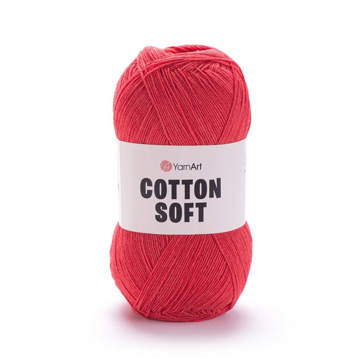 YarnArt Cotton Soft 26 Framboise – fil fin coton et acrylique