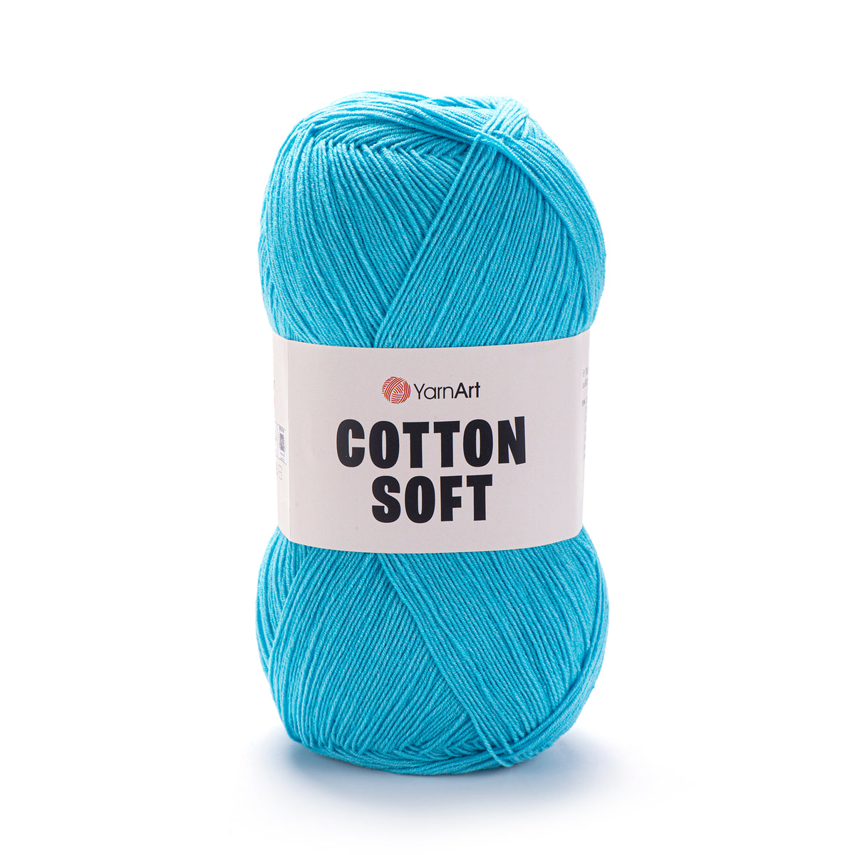 YarnArt Cotton Soft 33 Azur – fil fin coton et acrylique