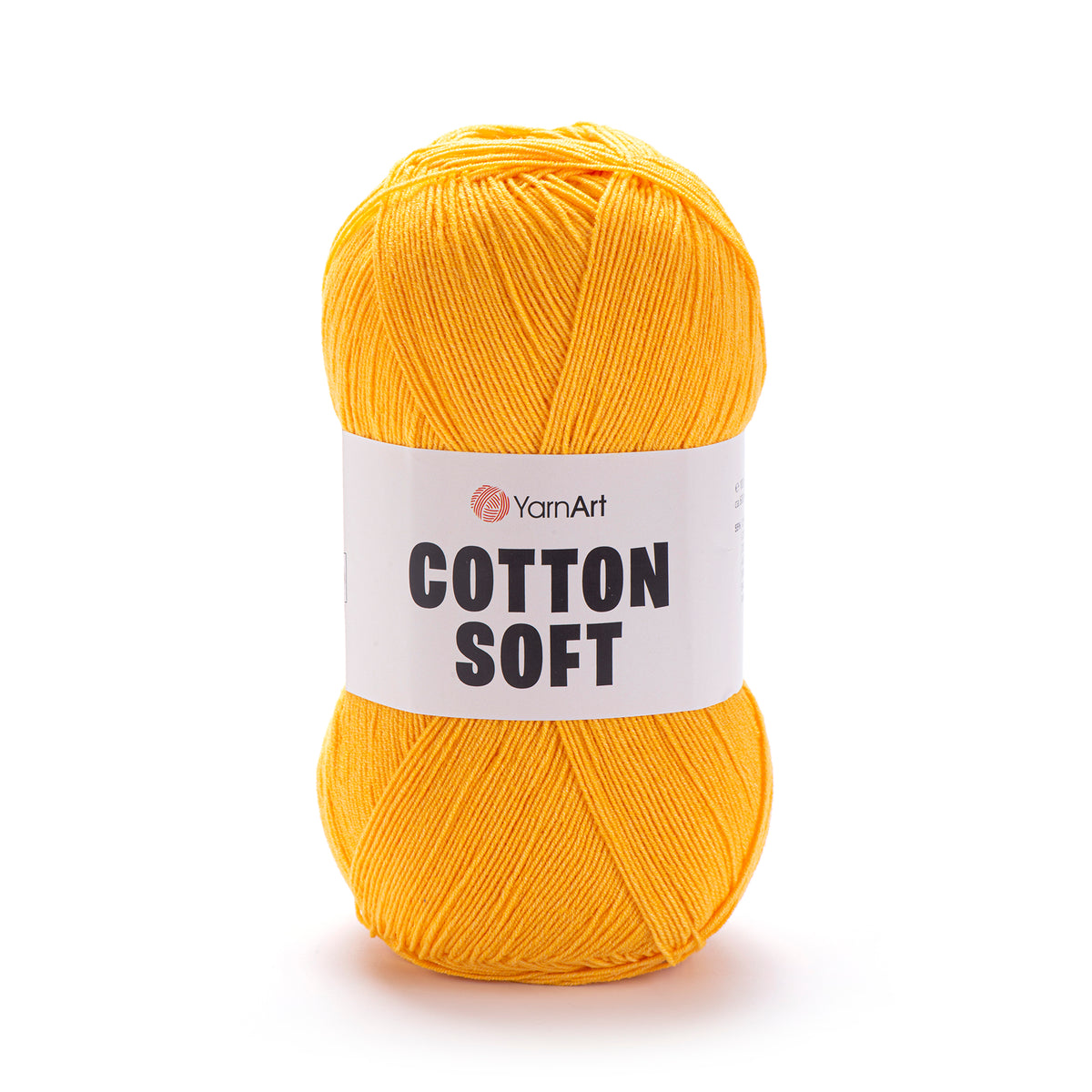 YarnArt Cotton Soft 35 Ocre – fil fin coton et acrylique