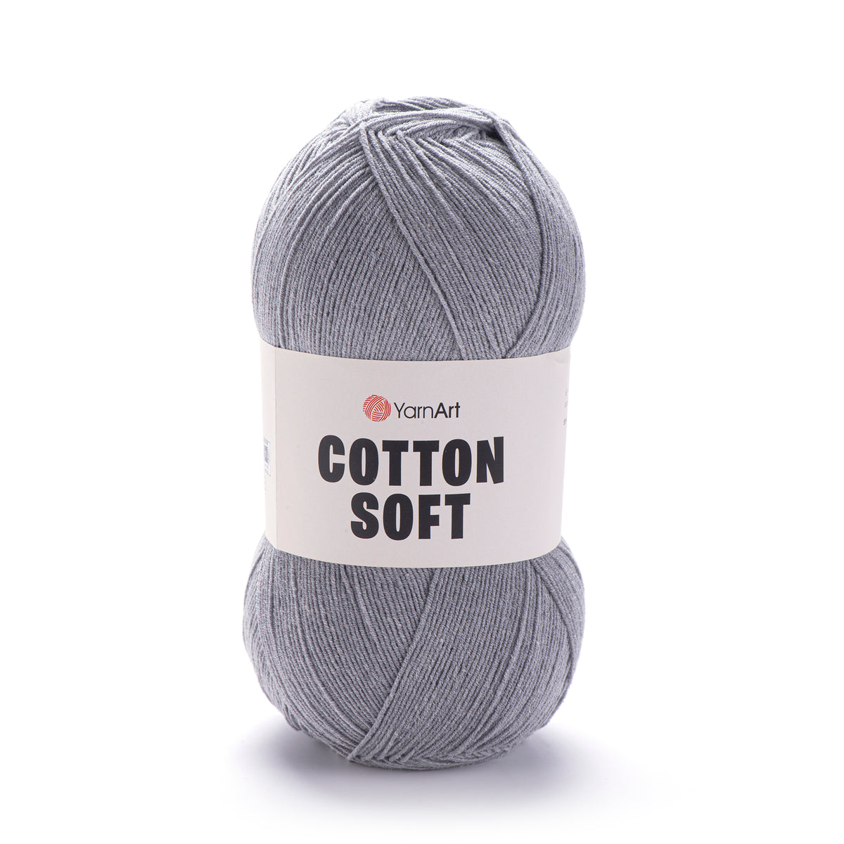 YarnArt Cotton Soft 46 Ardoise – fil fin coton et acrylique