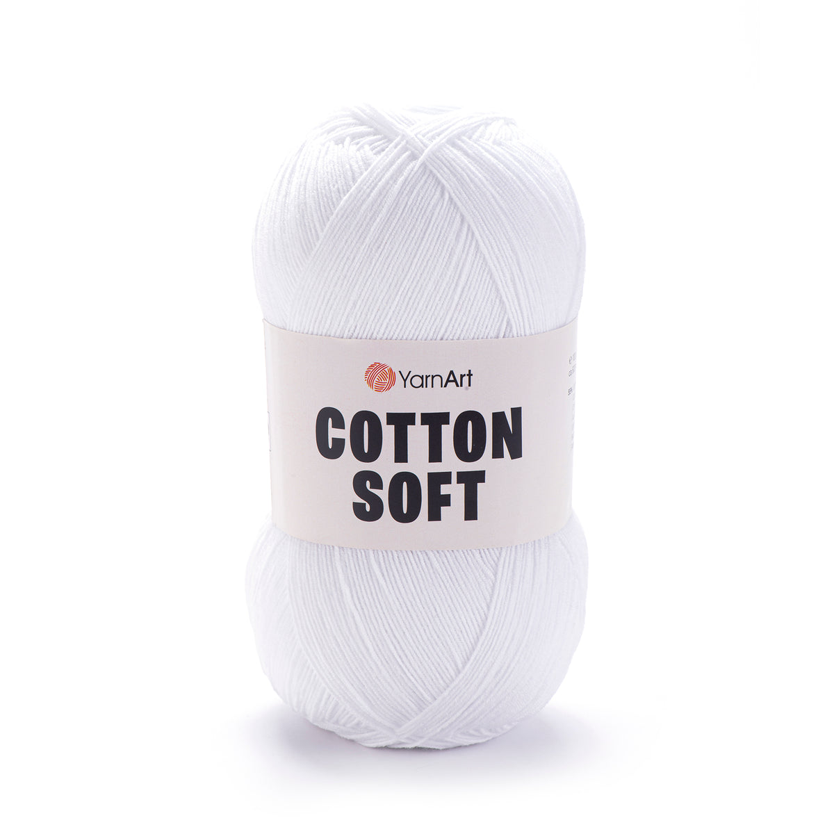 YarnArt Cotton Soft 62 Argent – fil fin coton et acrylique