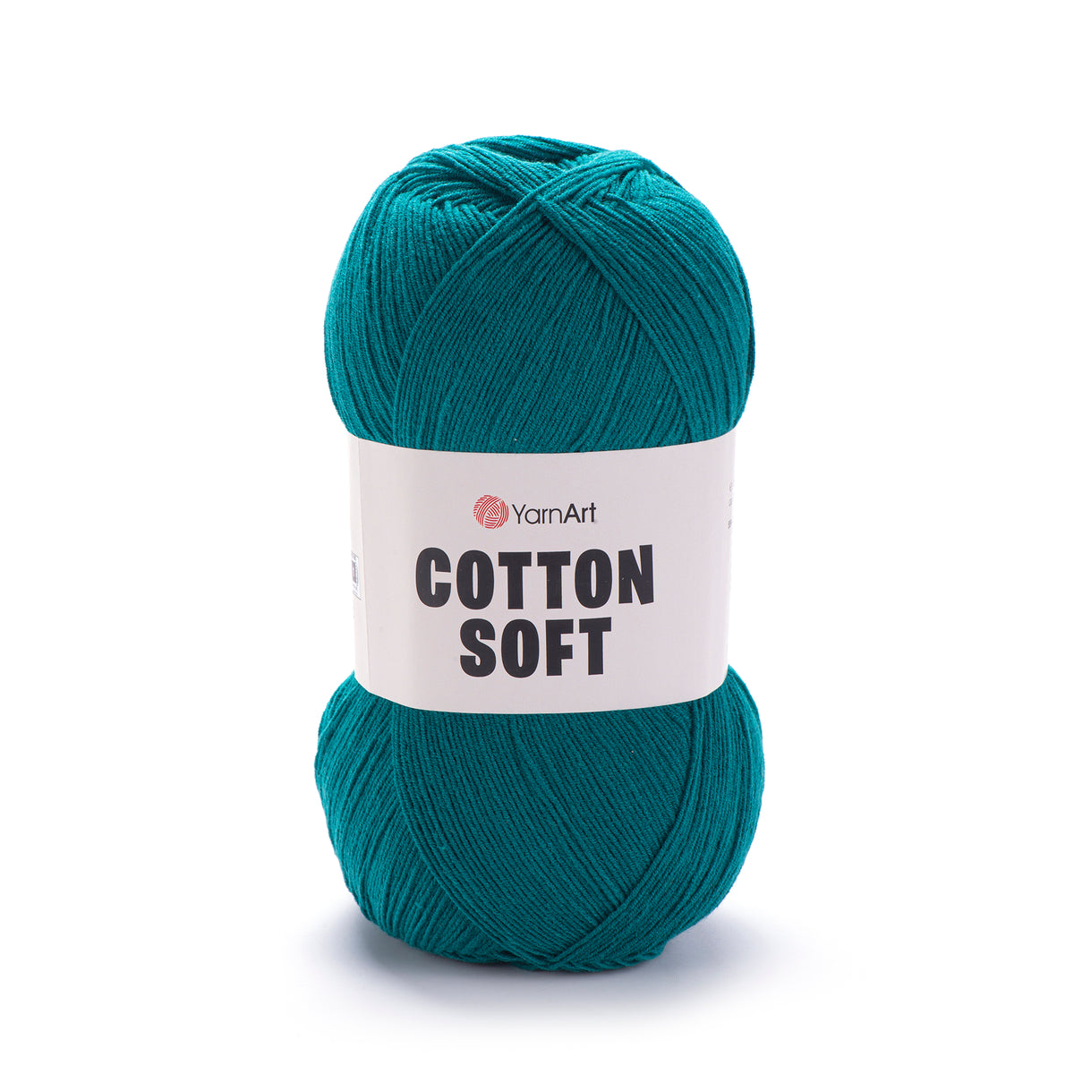 YarnArt Cotton Soft 63 Pétrole – fil fin coton et acrylique