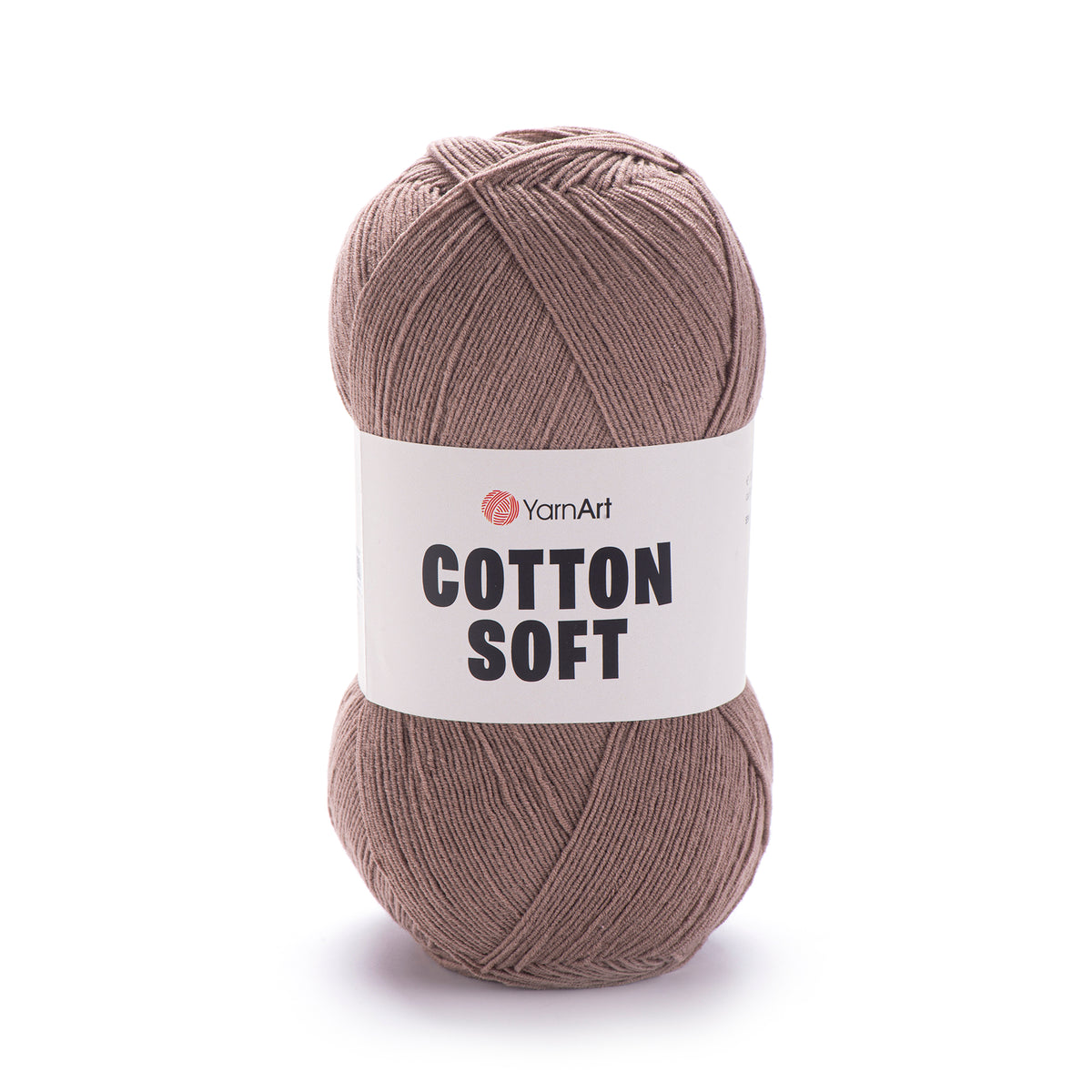 YarnArt Cotton Soft 71 Moka – fil fin coton et acrylique