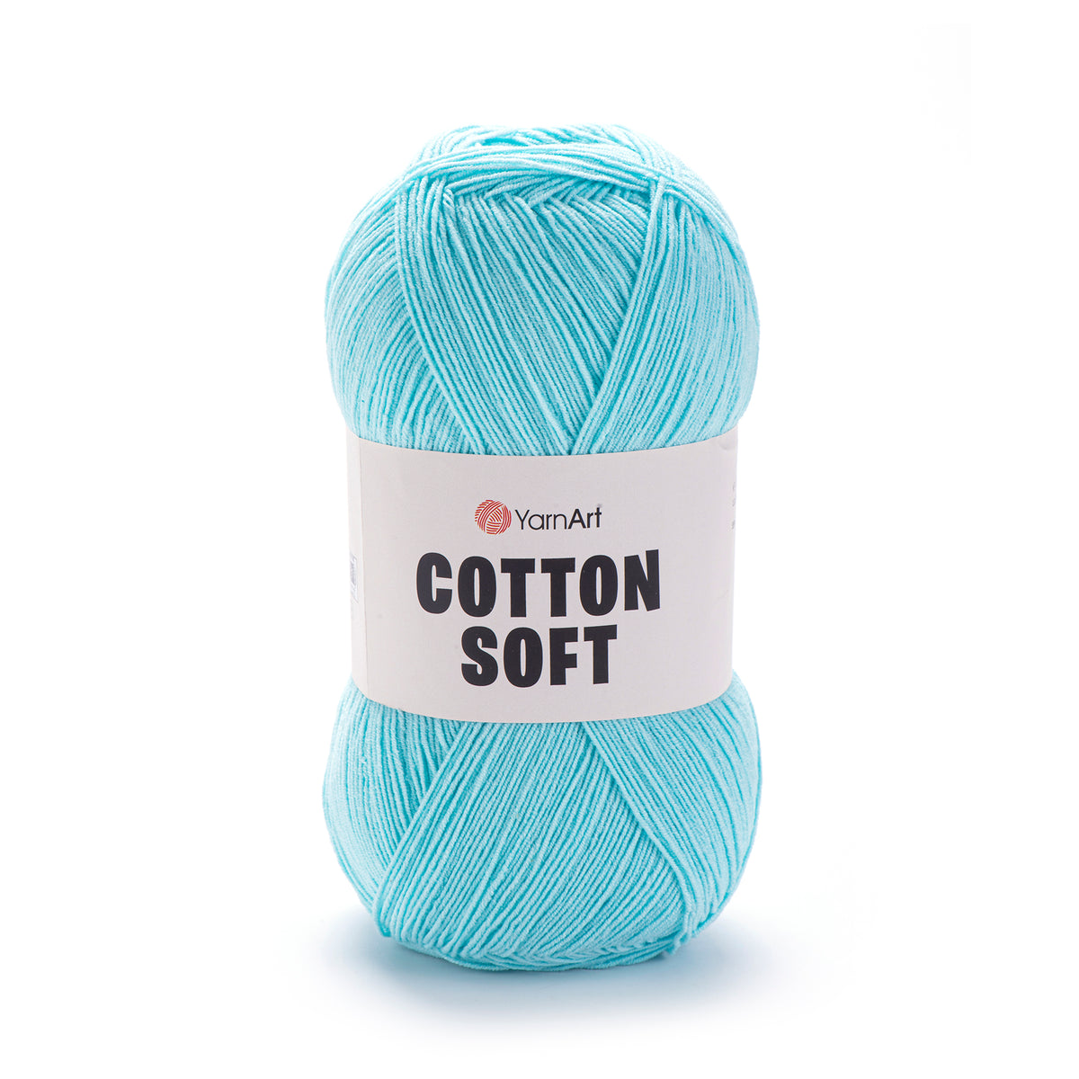 YarnArt Cotton Soft 76 Aqua – fil fin coton et acrylique