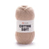 YarnArt Cotton Soft 87 Vison – fil fin coton et acrylique