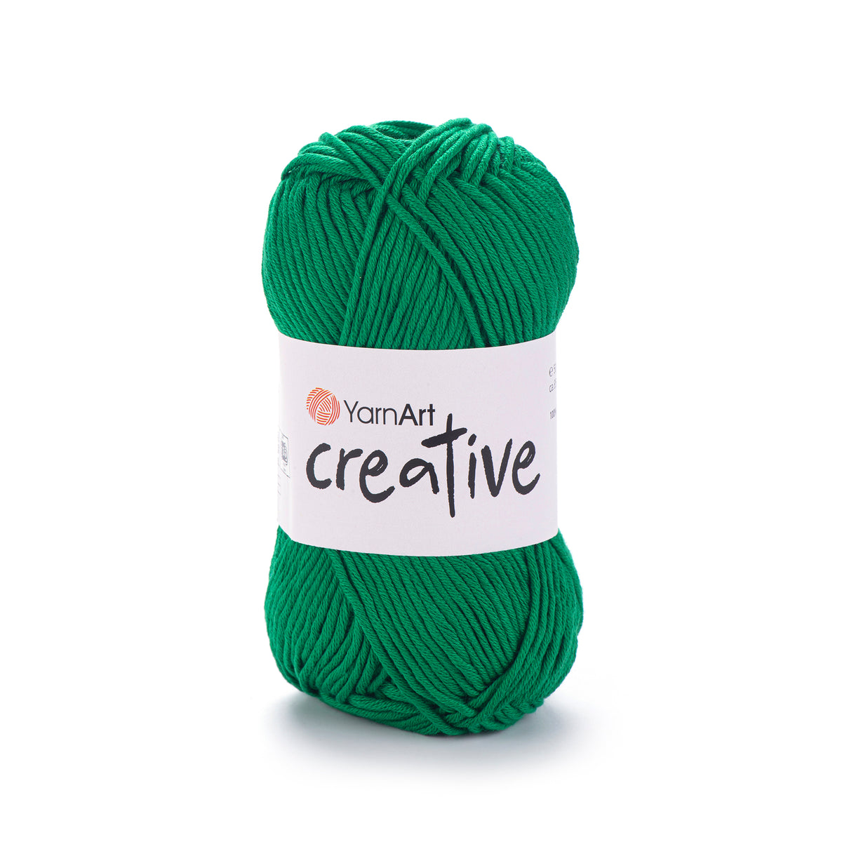 YarnArt Creative 227 Изумрудный – матовая хлопковая пряжа