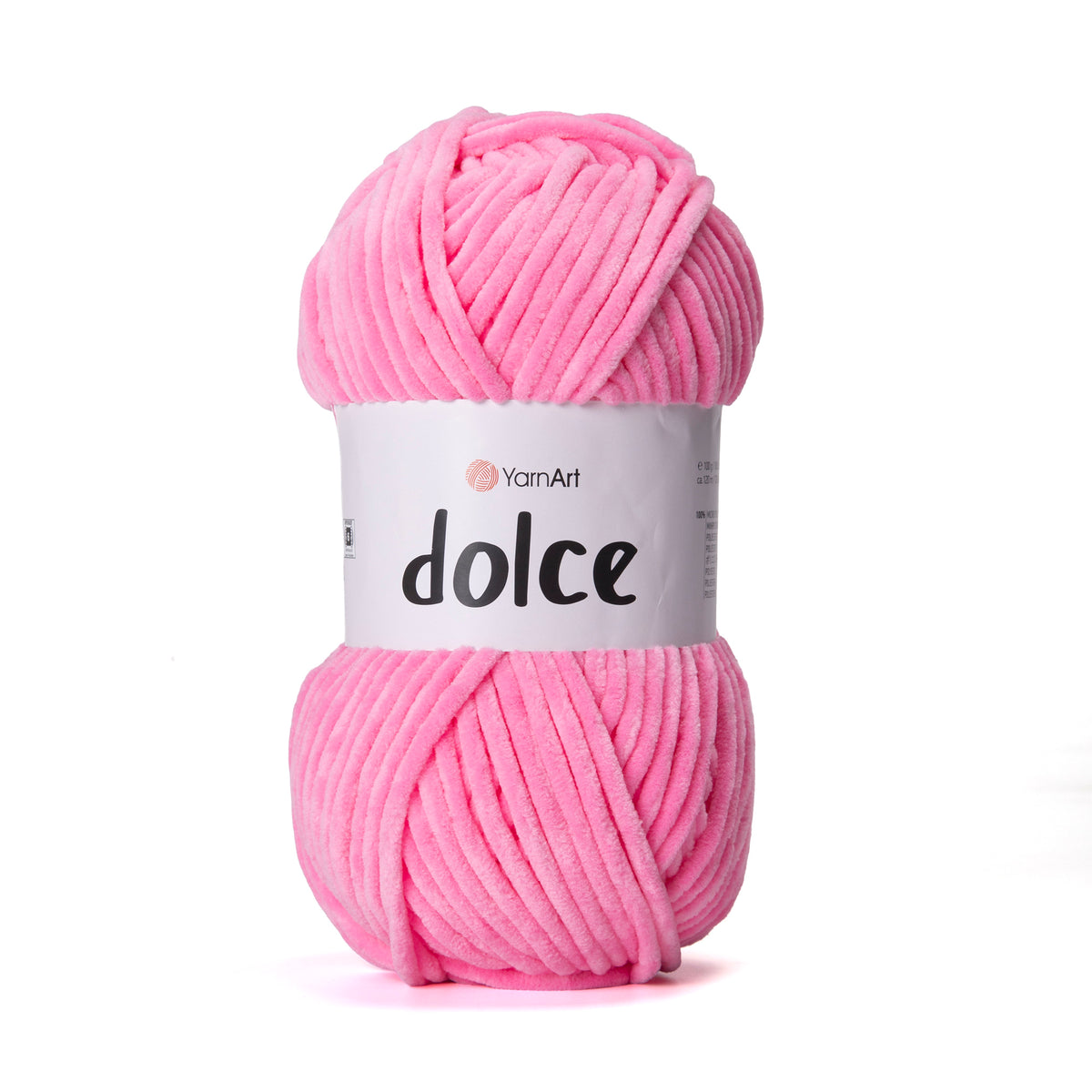 YarnArt Dolce 858 Pink – plush chenille yarn