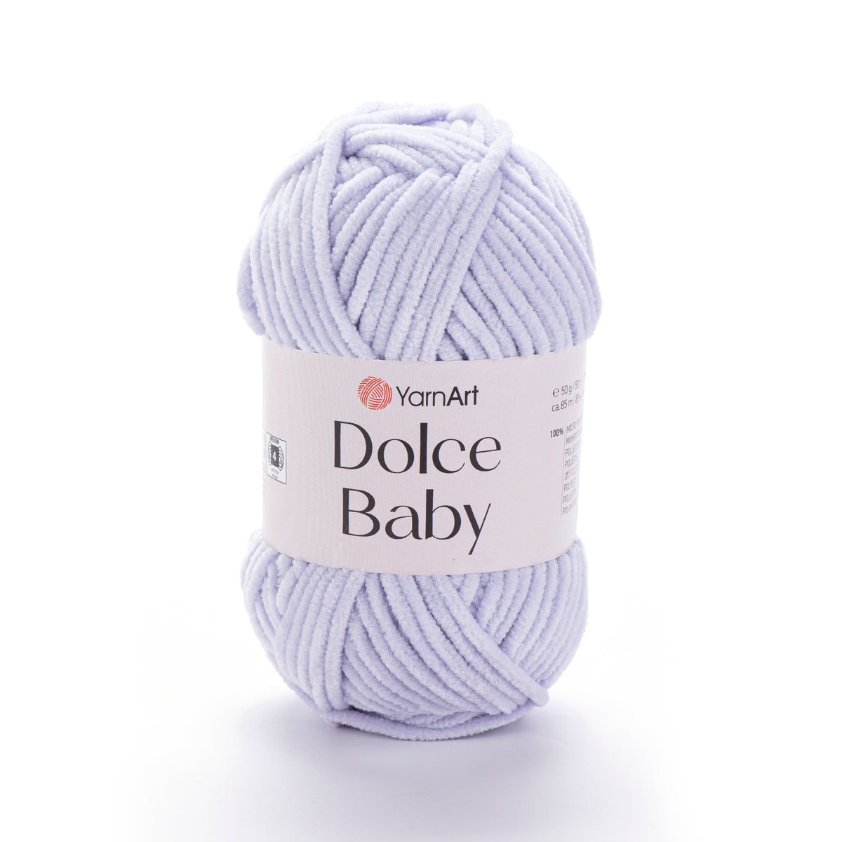 YarnArt Dolce Baby 776 Bleu poudré – fil chenille fin