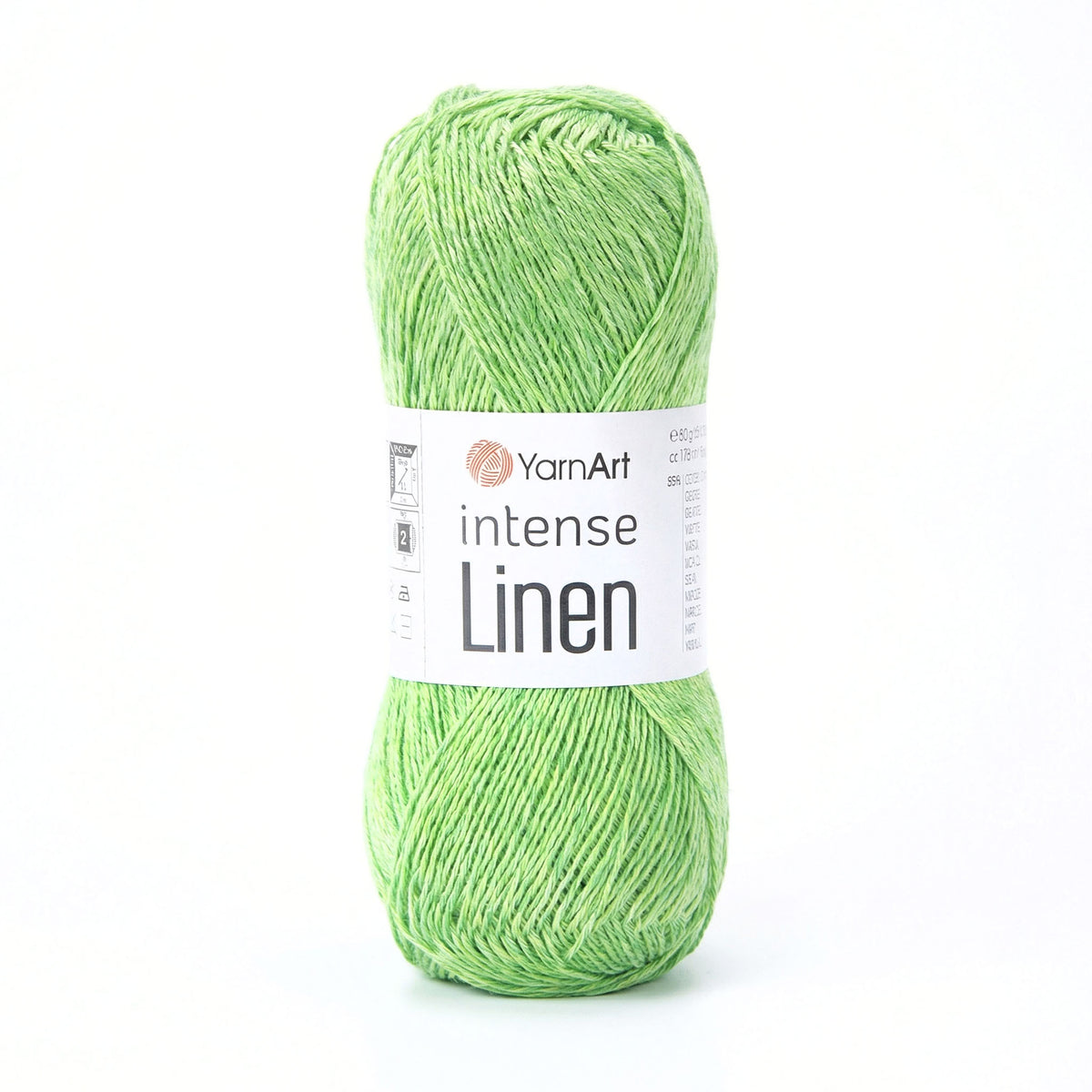 YarnArt Intense Linen 4125 Light Green – linen viscose yarn