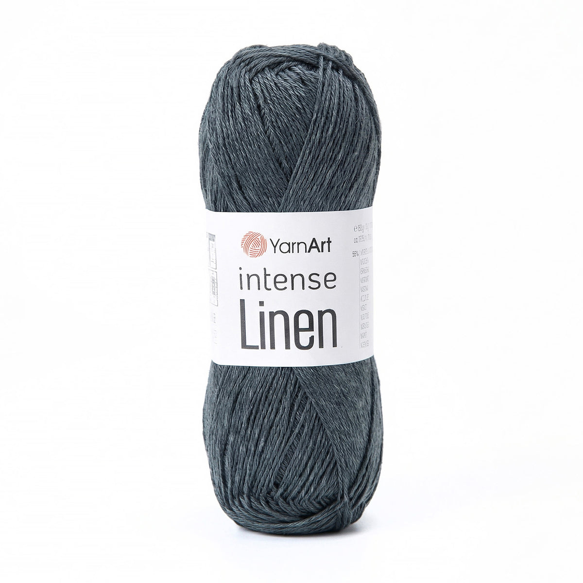 YarnArt Intense Linen 4134 Dark Teal – linen viscose yarn