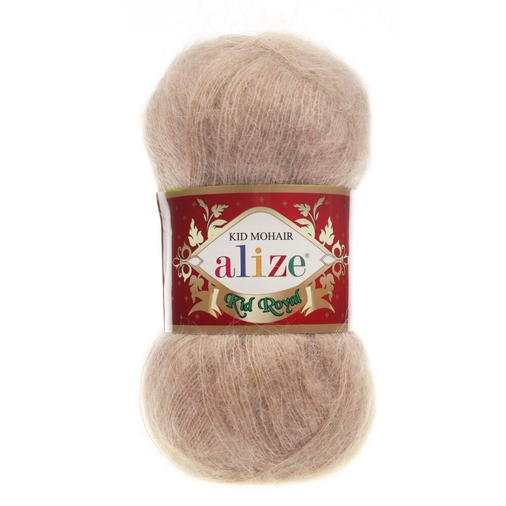 Alize Kid Royal 50 05 Beige – tunt kid mohair-garn