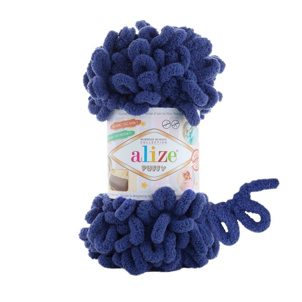Alize Puffy 215 Navy – loop yarn