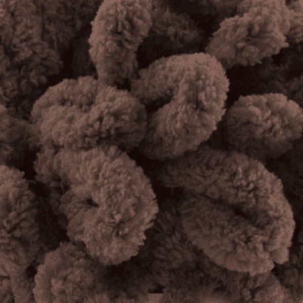 Alize Puffy 493 Brown – loop yarn