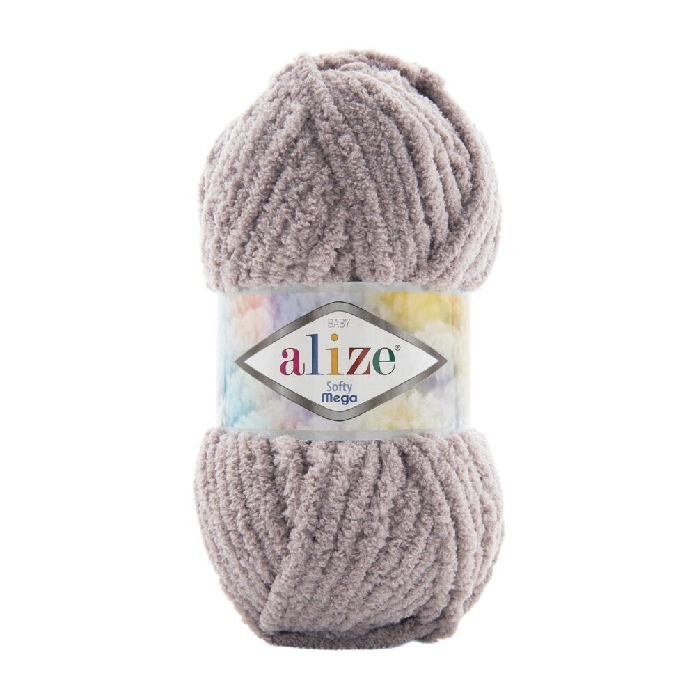 Alize Softy Mega 268 Pietra – filato soffice spesso
