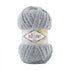 Alize Softy Mega 428 Grigio medio – filato soffice spesso