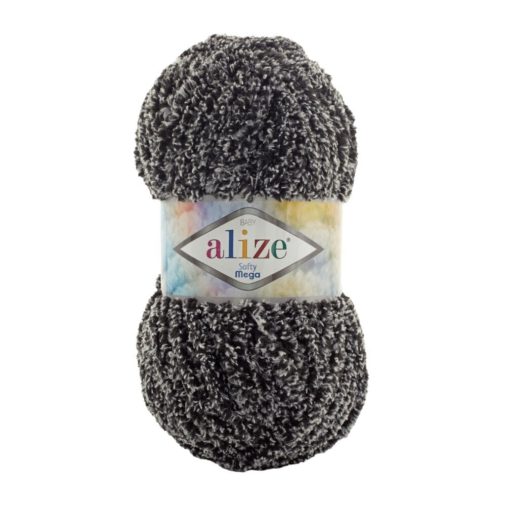 Alize Softy Mega 799 Panda – filato soffice spesso