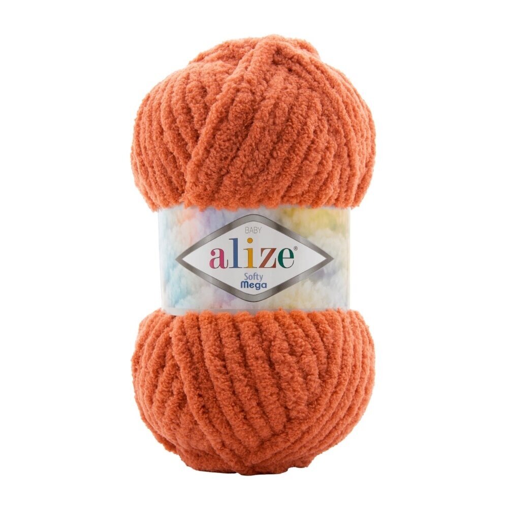 Alize Softy Mega 691 Terracotta – filato soffice spesso