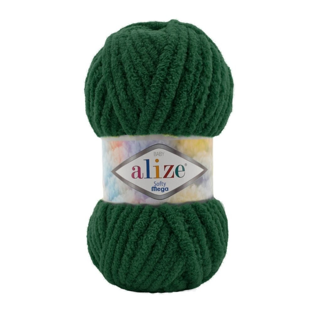 Alize Softy Mega 30 Verde scuro – filato soffice spesso