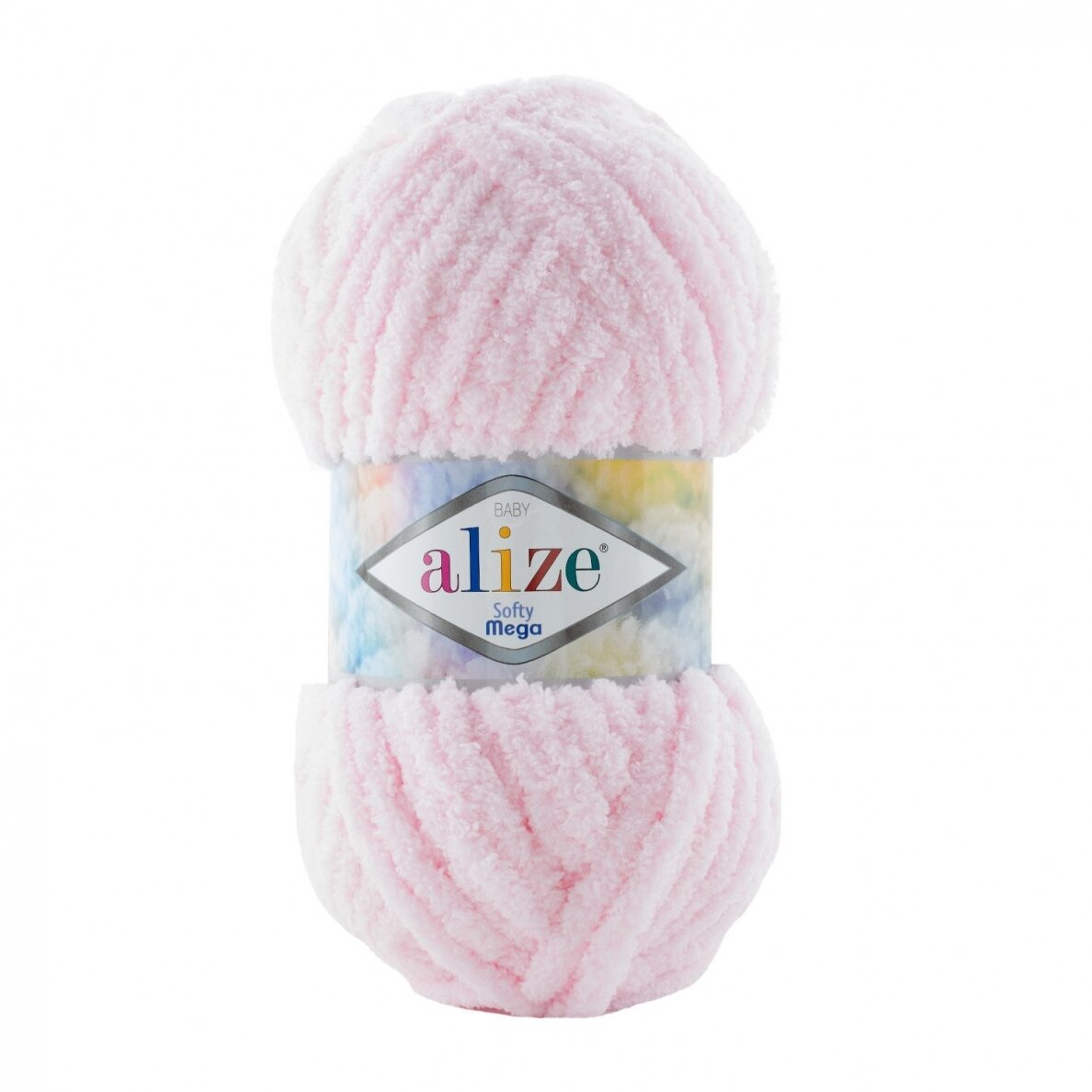 Alize Softy Mega 31 Rosa confetto – filato soffice spesso