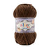 Alize Velluto 493 Brown – chenille yarn