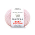 Gazzal Baby Cotton 3411 Светло-розовый – детская пряжа из хлопка и акрила