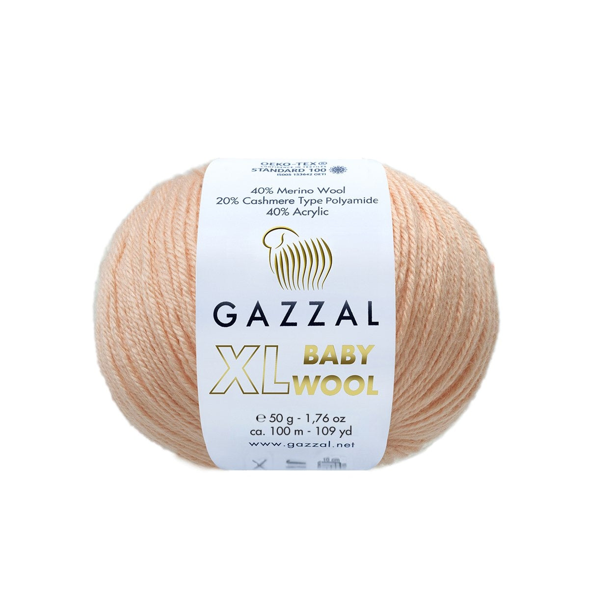 Gazzal Baby Wool XL Baby Wool XL 834