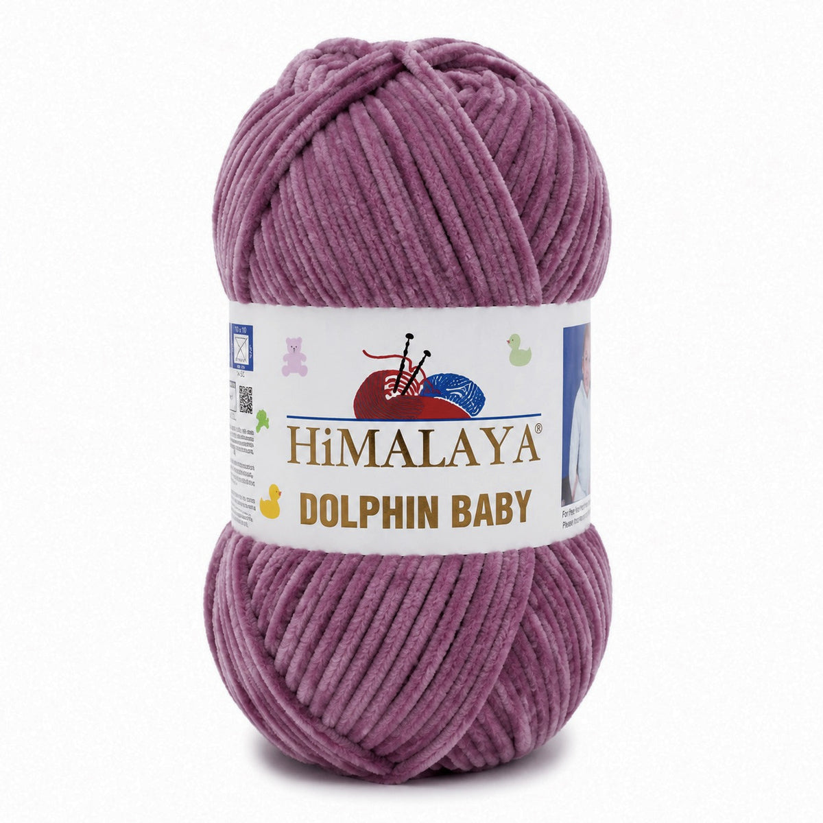 Himalaya Dolphin Baby 80377 Plum – plush chenille yarn
