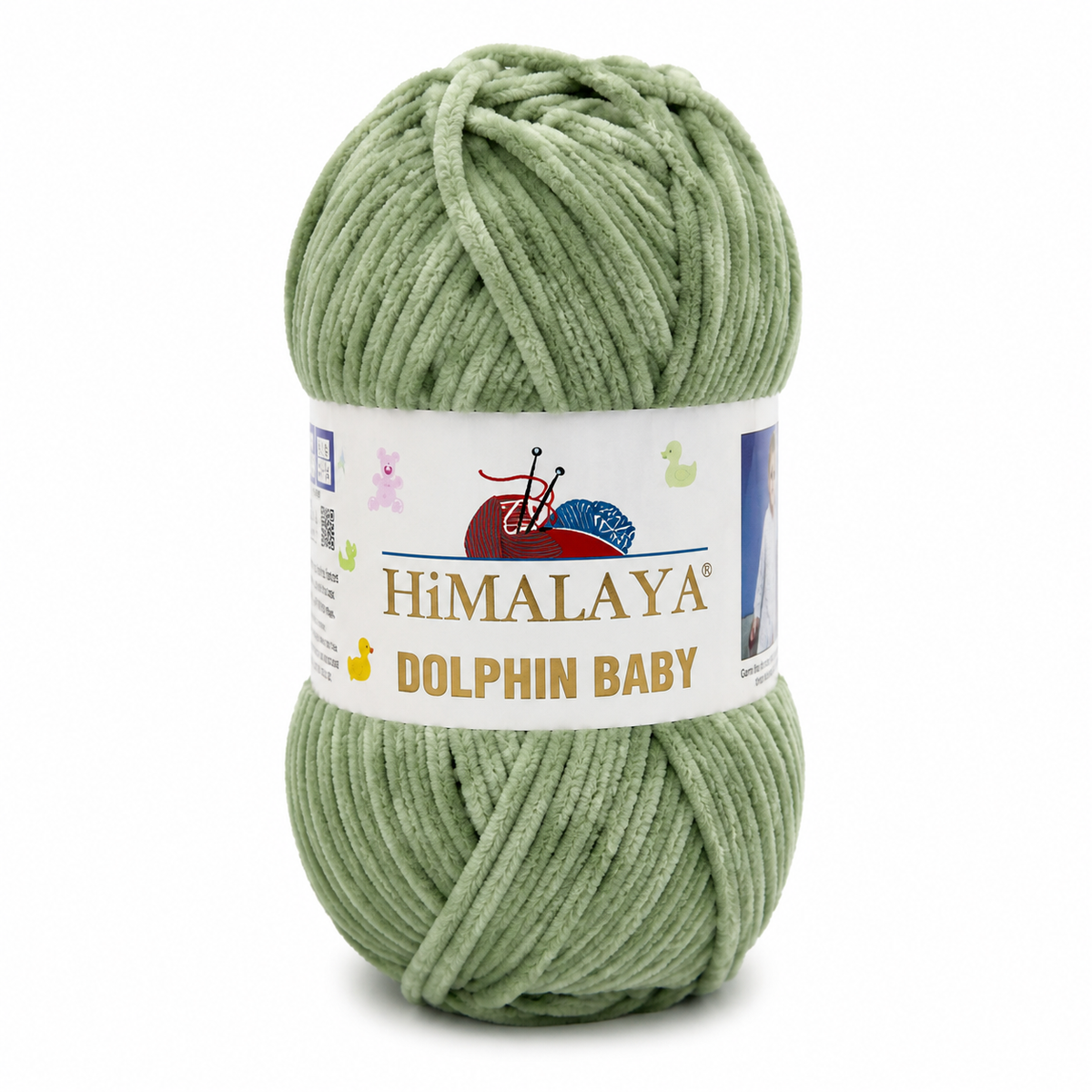 Himalaya Dolphin Baby 80388 Moss – plush chenille yarn