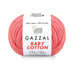 Gazzal Baby Cotton 3435 Лососевый – детская пряжа из хлопка и акрила