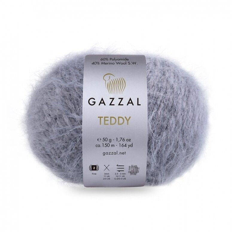 Gazzal Teddy 2 Silver (6532)