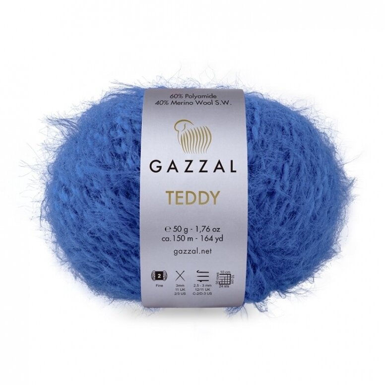 Gazzal Teddy 2 Royal Blue (6563)